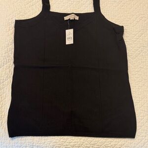 LOFT Black Camisole Top